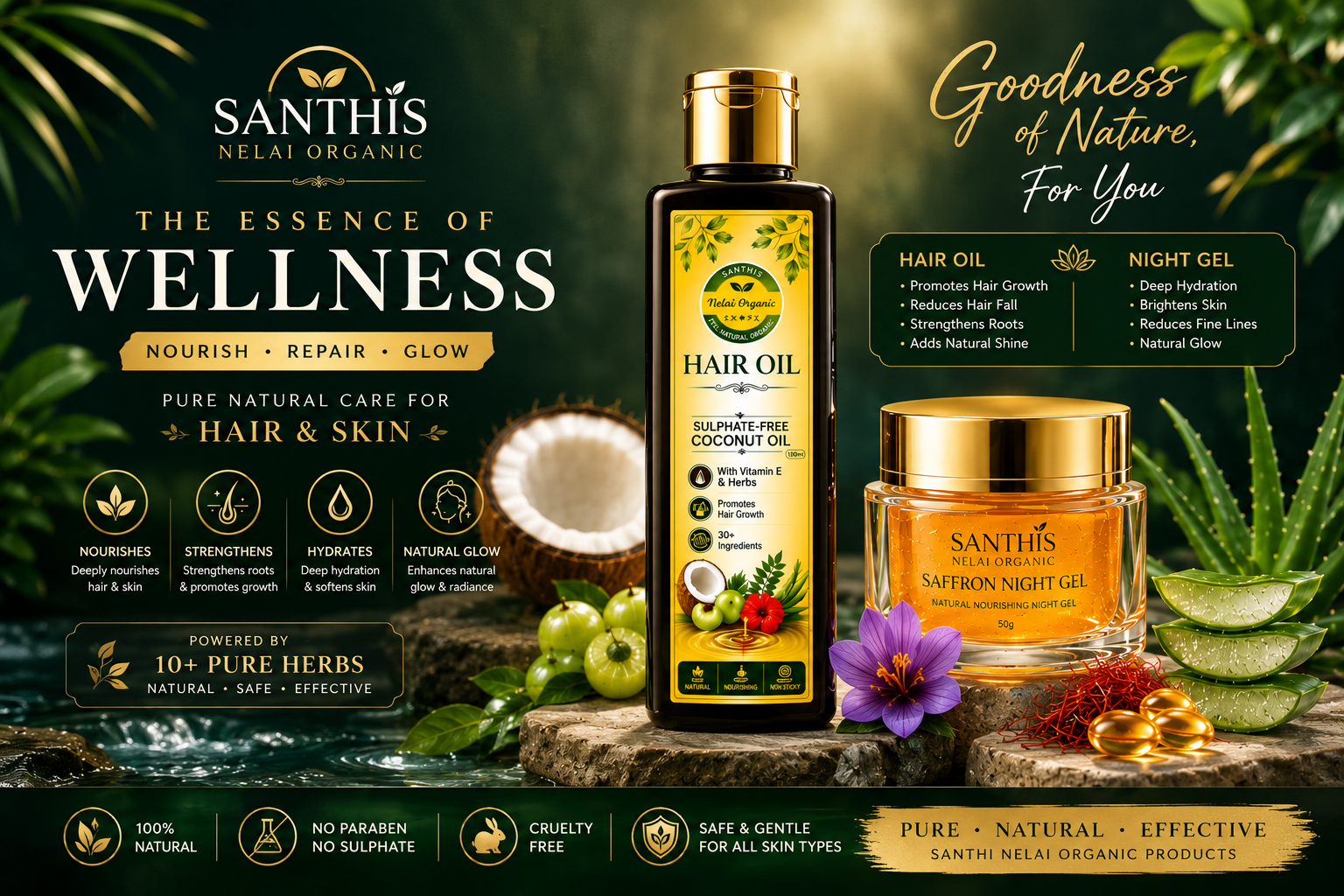 Shanthi's Nelai Organic — Essence of wellness
